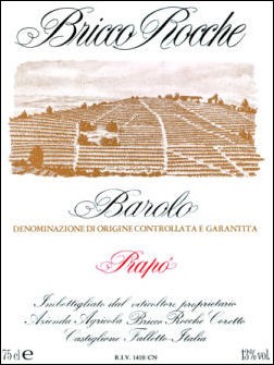 Barolo Bricco Rocche Prapó 2003